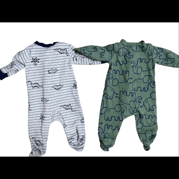 Carter’s DOUBLE zipper pajamas - Picture 2 of 6